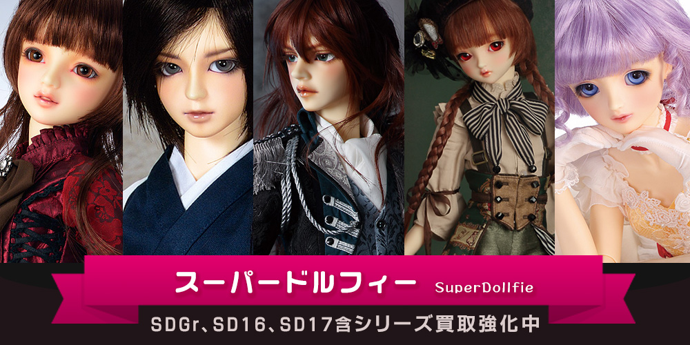 100%新正規品ボークス スーパードルフィー SD17　男の子　ボディ （レイズナー The Desire for Revenge） 本体